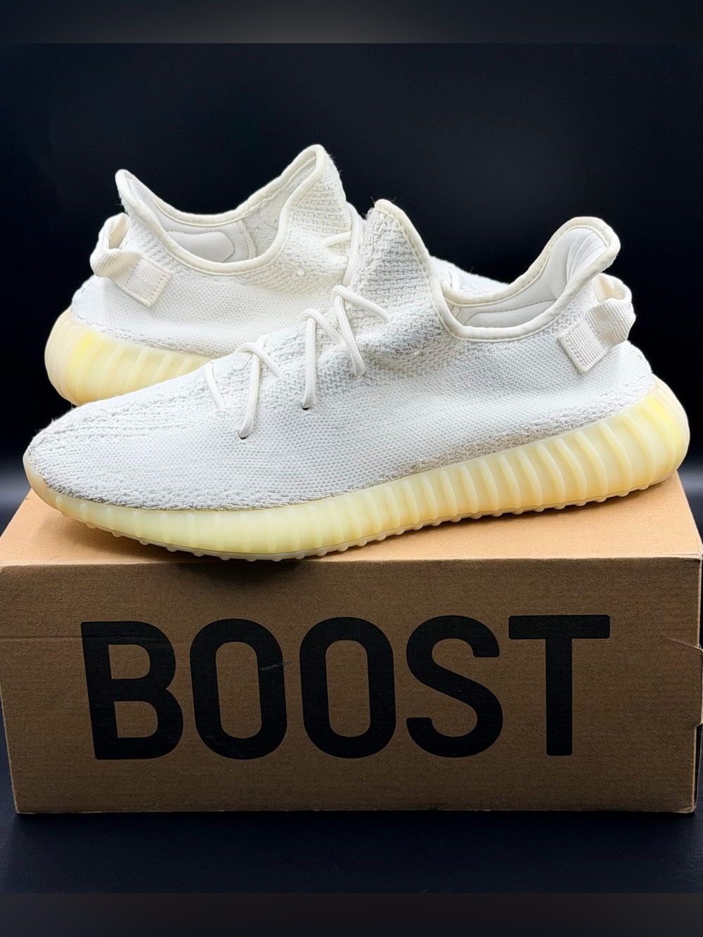 AUTHENTENTIC - adidas Yeezy Boost 350 V2 'Cream White / Triple White'
